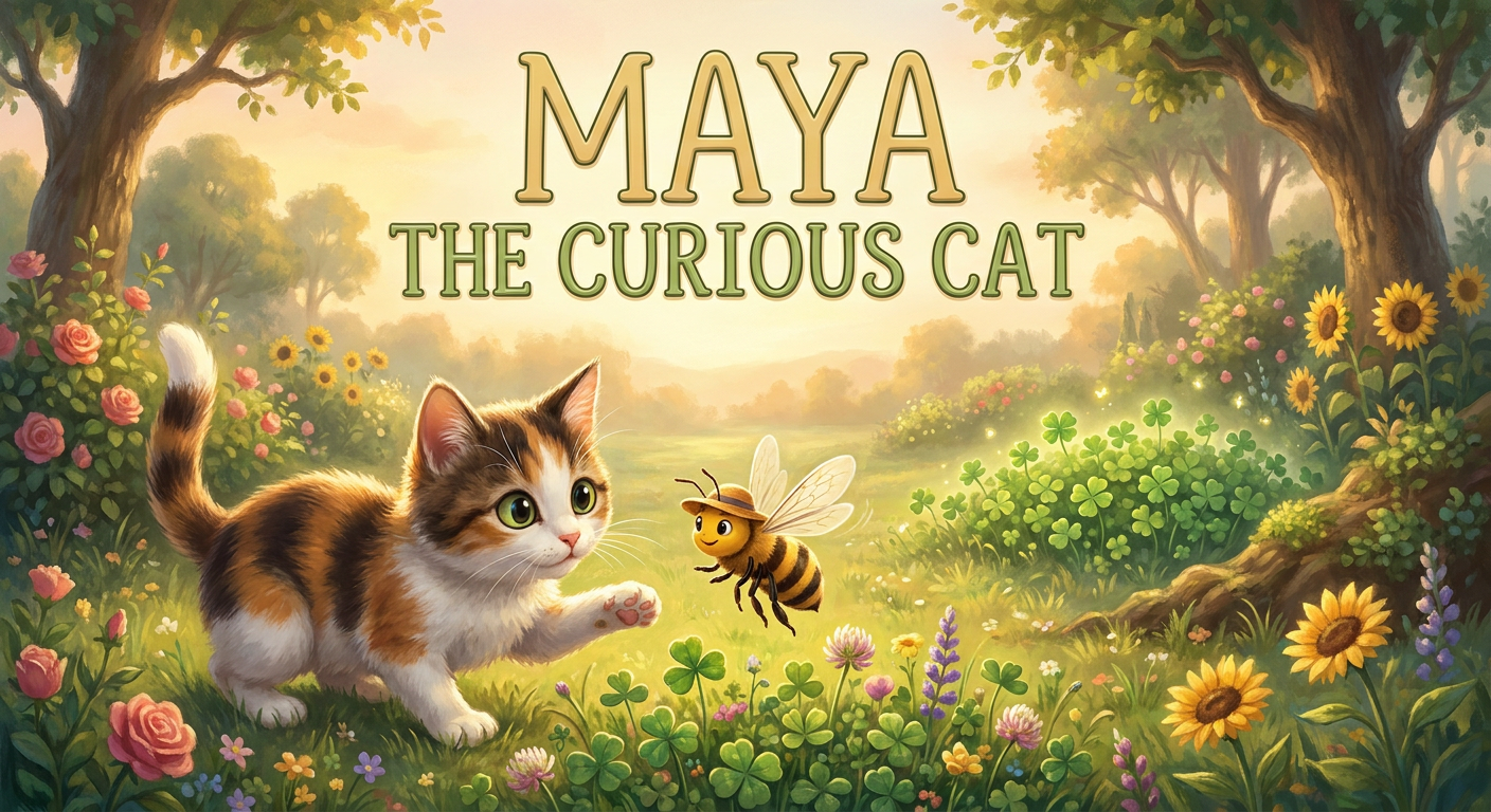 Maya the Curious Cat